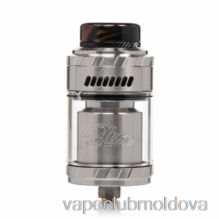 Vape Mod Thunderhead Creations Blaze Solo 25mm Rta Oțel Inoxidabil